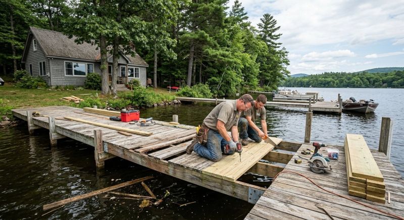 Boat Dock Maintenance in Roswell, GA