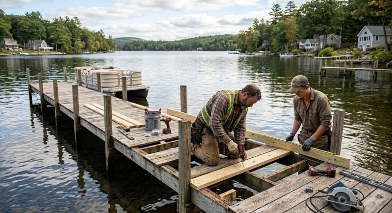 Dock Wood Replacement in Littleton, CO