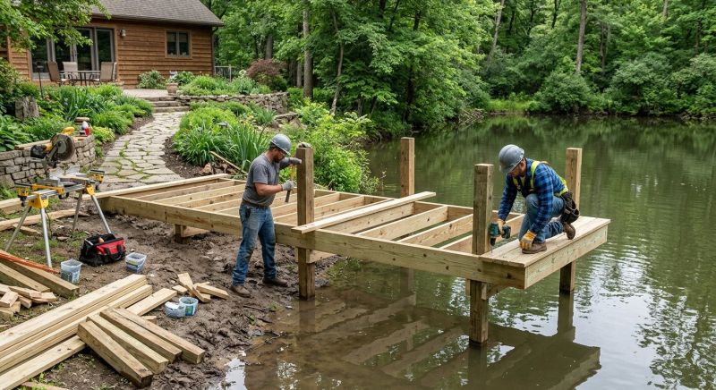 Dock Construction in Roswell, GA