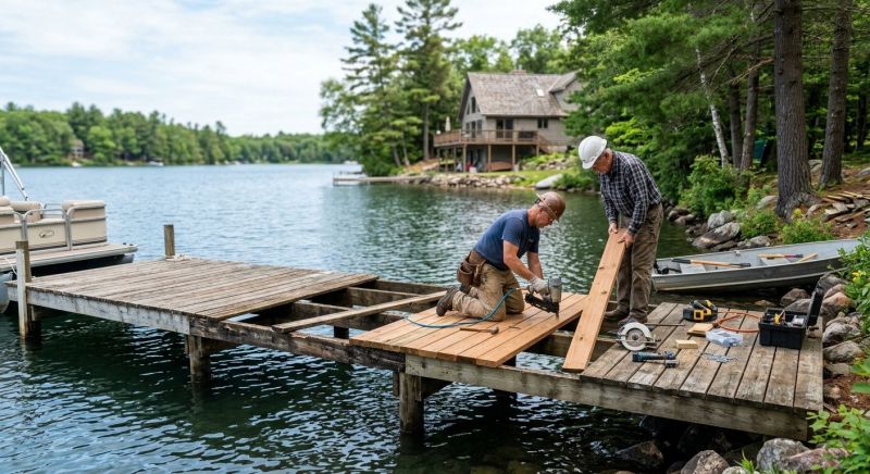 Water Dock Repair in Overland Park, KS